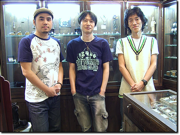 3人で記念撮影